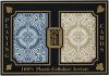 Kem Arrow Blue/Gold  Bridge Size Regular Index, 2-Deck Set